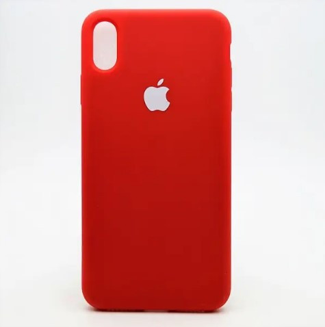 Чохол накладка New Silicon Case для iPhone XS Max Red, фото 1