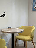 Комплект круглий стіл ''Серія 2'' 60 см та два стільці "Матіс" на двох персон, фото 4