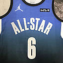 Форма баскетбольна Леброн Джеймс 6 НБА NBA Nike Team 1 All-Star 2023 Swingman Jersey Blue James, фото 7
