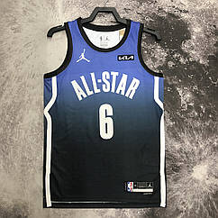 Форма баскетбольна Леброн Джеймс 6 НБА NBA Nike Team 1 All-Star 2023 Swingman Jersey Blue James Джерсі