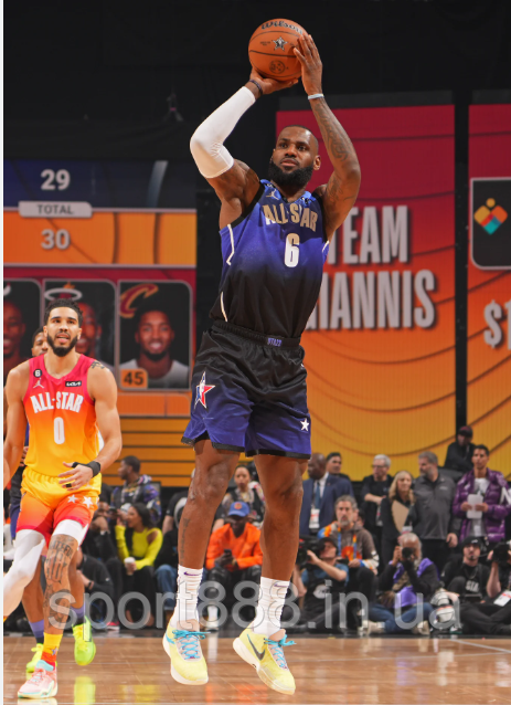 Форма баскетбольна Леброн Джеймс 6 НБА NBA Nike Team 1 All-Star 2023 Swingman Jersey Blue James