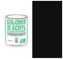 Автомобільна акрилова фарба Colomix 800мл 000 Чорна