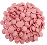 Шоколадная кондитерская глазурь розовая ТМ Август, 500 г