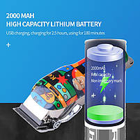 Комбо-набір для стрижки Kemei Max & Hots 4D Color (KM-MAX2092+LK-1923), фото 7