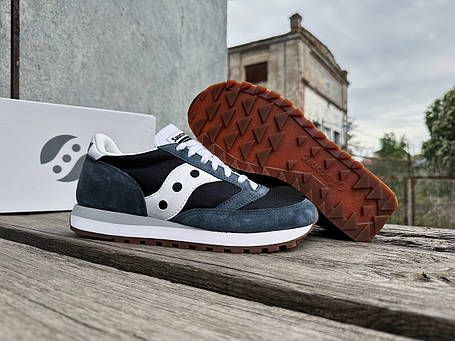 Чоловічі кросівки Saucony Jazz 81 NM 70539-61s Black Grаy сірі Оригінал, фото 1
