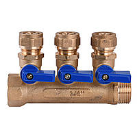 Колектор CRISTAL 3/4х16 "3-ою з перекриванням (NM-1018) Baumar - Порадуй Себе