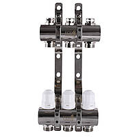 Колектор з регуляторами та кріпленням ECO 001С 1"x3 Baumar - Порадуй Себе