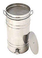 Бак-отстойник с фильтром для меда 150 л (кран - нержавеющая сталь)