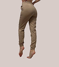 Жіночі літні штани, софт No103 беж, фото 3