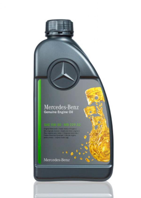 Синтетична моторна олива MERCEDES 5W30 Engine Oil (229.52) 1 л, фото 1