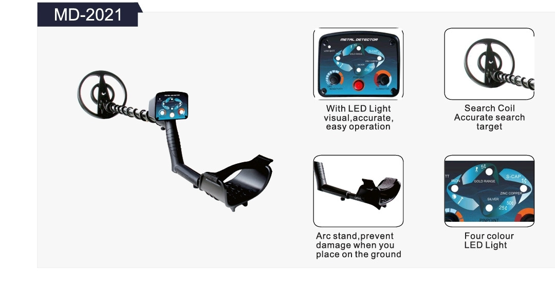 Металошукач Tianxun MD-2021 MD2021 Оригінал Металодетектор Металошукач металошукач + бат