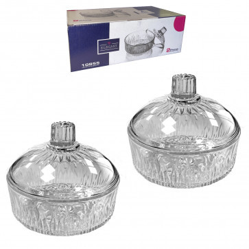 Набір цукорниць з кришками 13,5см Sintra-2 шт 10855(K-120BC), фото 1