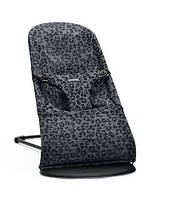 BabyBjorn - Крісло-шезлонг Bouncer Bliss Mesh, Anthracite/Leopard (антрацит/леопард)