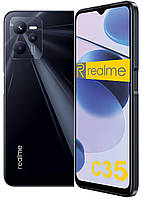 Realme C35 4/128Gb Glowing Black (RMX3511) релми с35