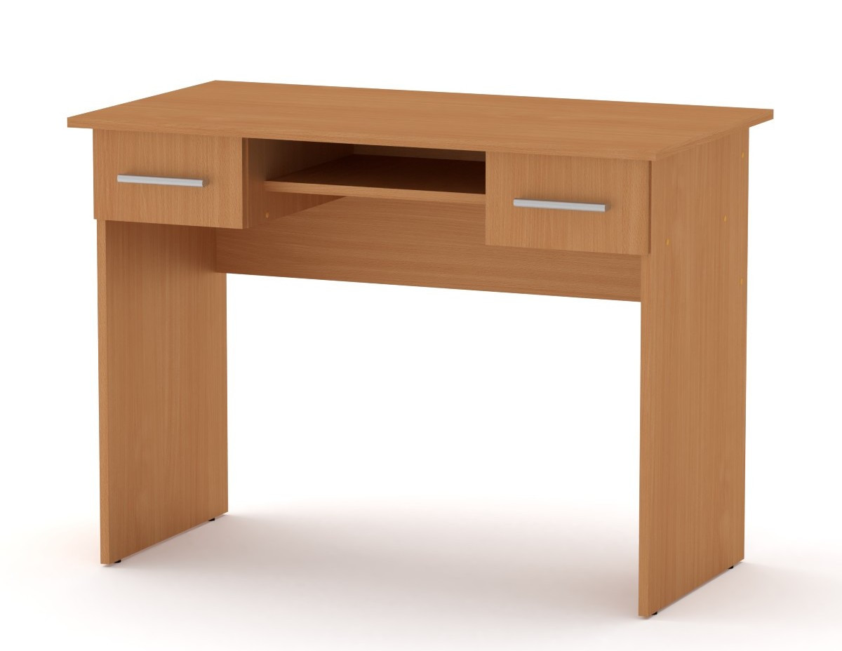 Стіл письмовий Школяр-2 Компаніт, письмовий стіл із шухлядами для дому та офісу