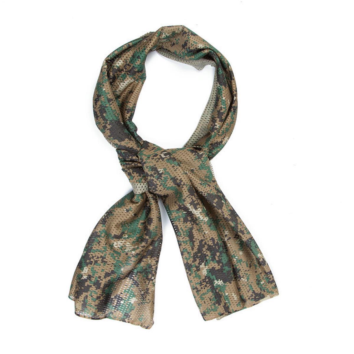 Шарф сітчастий багатофункціональний Camo MARPAT WOODLAND SL-TS-PY-MP-W