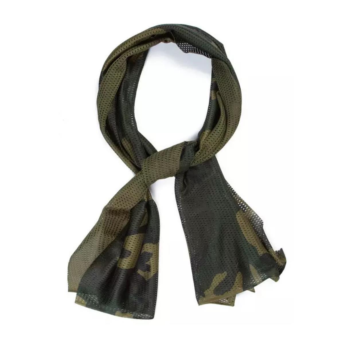 Шарф сітчастий багатофункціональний Camo WOODLAND SL-TS-PY-WD