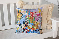 Декоративна подушка 45х45 см, «Disney Mult»