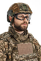 Тактические очки Super 64 - Black Frame / Clear Vapor Shield Lens /TPR Gasket XSS611-TPR (623)