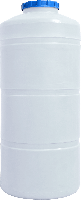 Бочка 750 л узкая вертикальная ВО ПБ белая ПластБак