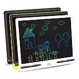 Планшет для малювання із кольоровим LCD екраном 16" Чорний, фото 4