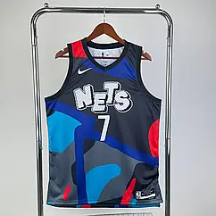 Чоловіча майка джерсі прем'єр 7 Бруклін Нетс 2023-2024 Nike Durant Brooklyn Nets