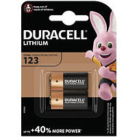 Батарейка DURACELL DL123 2 blist