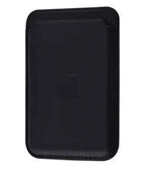 Чохол-гаманець iPhone Leather Wallet with MagSafe, Black, 1 шт (KG-8172)