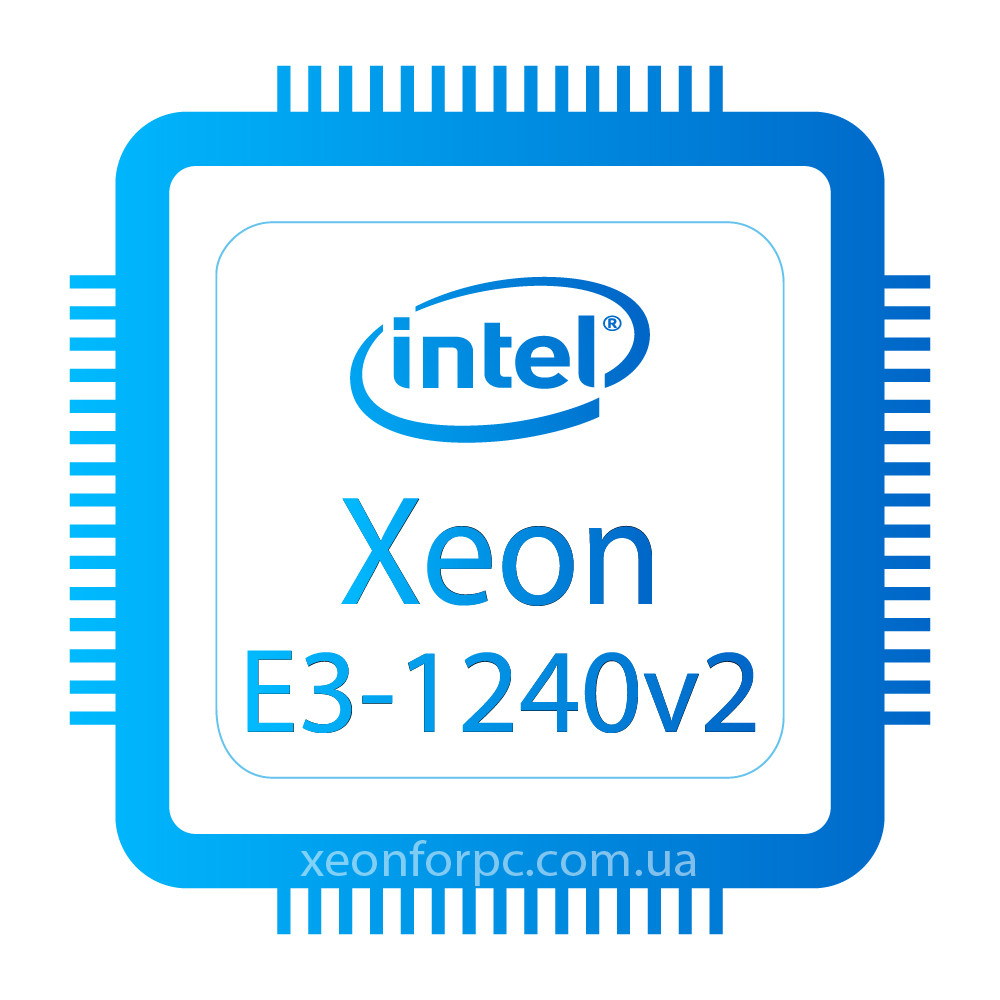Процесор Intel Xeon E3 1240v2 SR0P5 (i7 3770) LGA 1155 гарантія