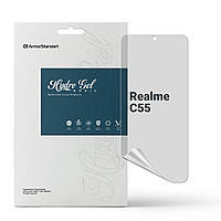Защитная пленка для Realme C55 (Противоударная гидрогелевая. Матовая)