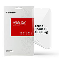 Защитная пленка для Tecno Spark 10 4G (KI5q) (Противоударная гидрогелевая. Прозрачная)