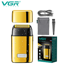 Професійний шейвер VGR Professional Foil Shaver Gold (V-356-Go), фото 3