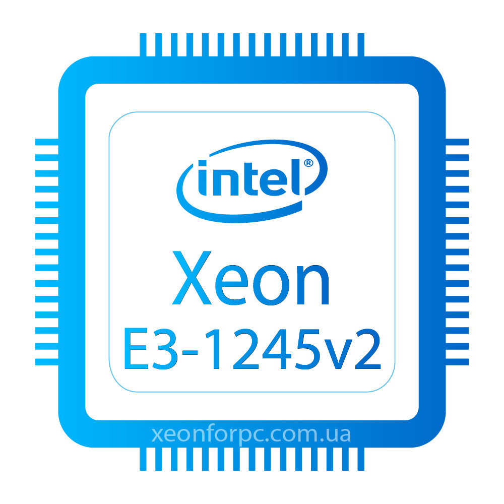Процесор Intel Xeon E3 1245v2 SR0P9 (i7 3770) LGA 1155 гарантія