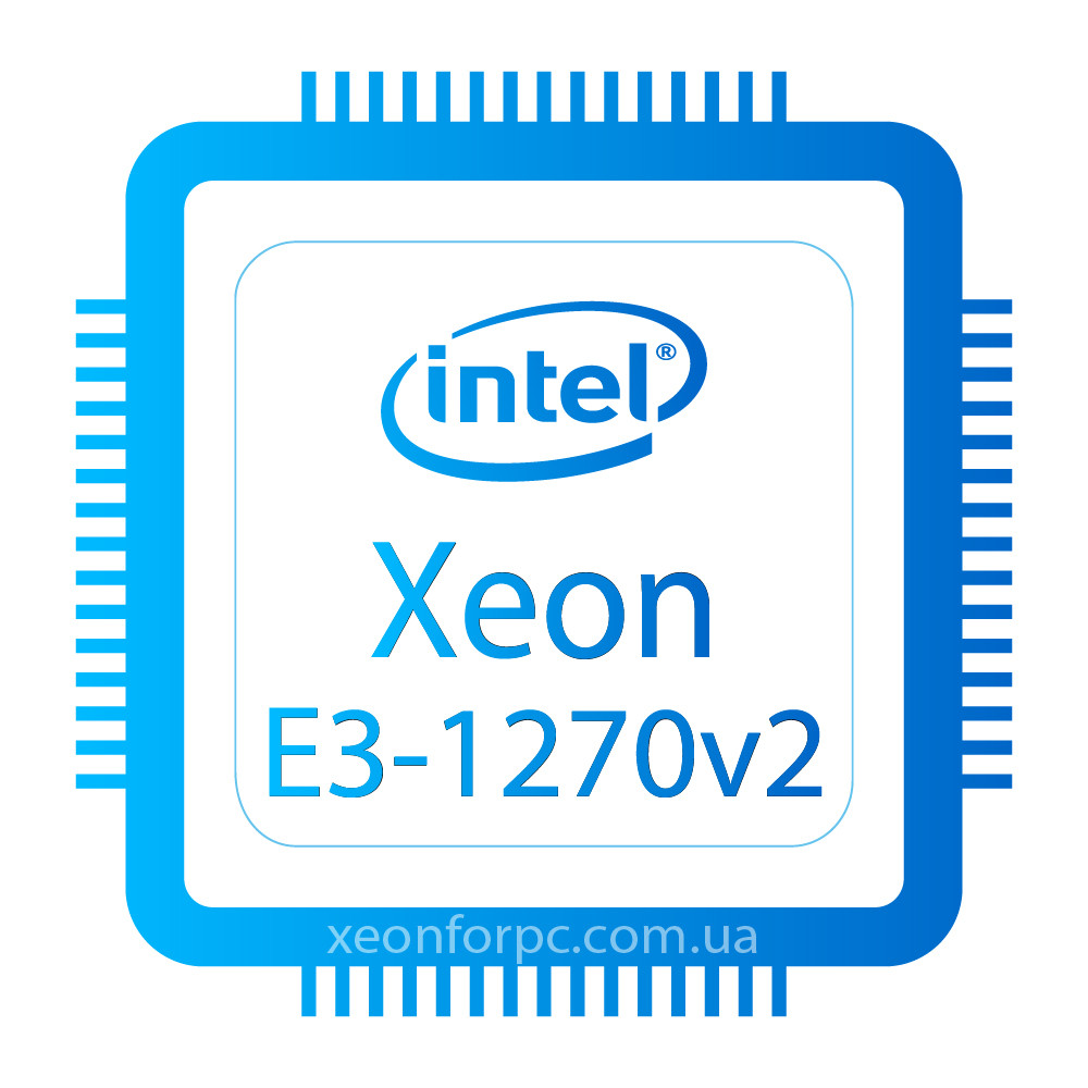 Процесор Intel Xeon E3 1270v2 SR0P6 (i7 3770) LGA 1155 гарантія