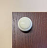 Ручка кнопка з керамічною вставкою GU-P7707 білий глянець d = 35 мм., фото 7