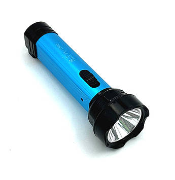 Ручний світлодіодний ліхтарик на акумуляторі FL-2606 Blue
