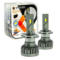 Светодиодные LED лампы Cyclone LED H7 5500K type 34 (пара) 10000 Lm; 50 Watt ,очень яркие