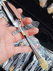 Набір столових приладів з 86 предметів в подарунковій валізі Zepter Z-605 на 12 персон ложки, виделки (вилки), ножі, фото 2