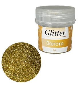 Glitter золото 5 г