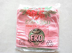 Пакет майка No 1 22*38 VIP Ніка Пласт (180 шт.)