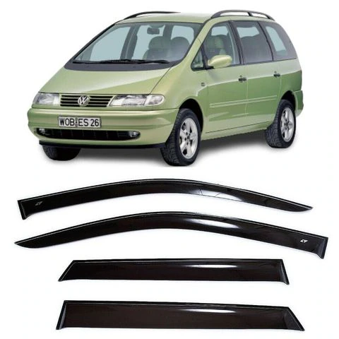 Дефлектори вікон Volkswagen Sharan 1995-2010 HIC Тайвань