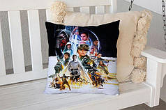 Декоративна подушка 45х45 см, «Wars»