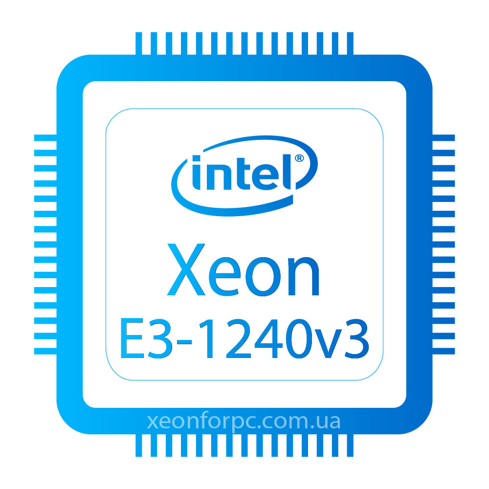Процесор Intel Xeon E3 1240v3 SR152 (i7 4770) LGA 1150 гарантія