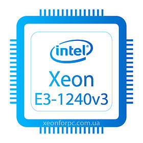 Процесор Intel Xeon E3 1240v3 SR152 (i7 4770) LGA 1150 гарантія