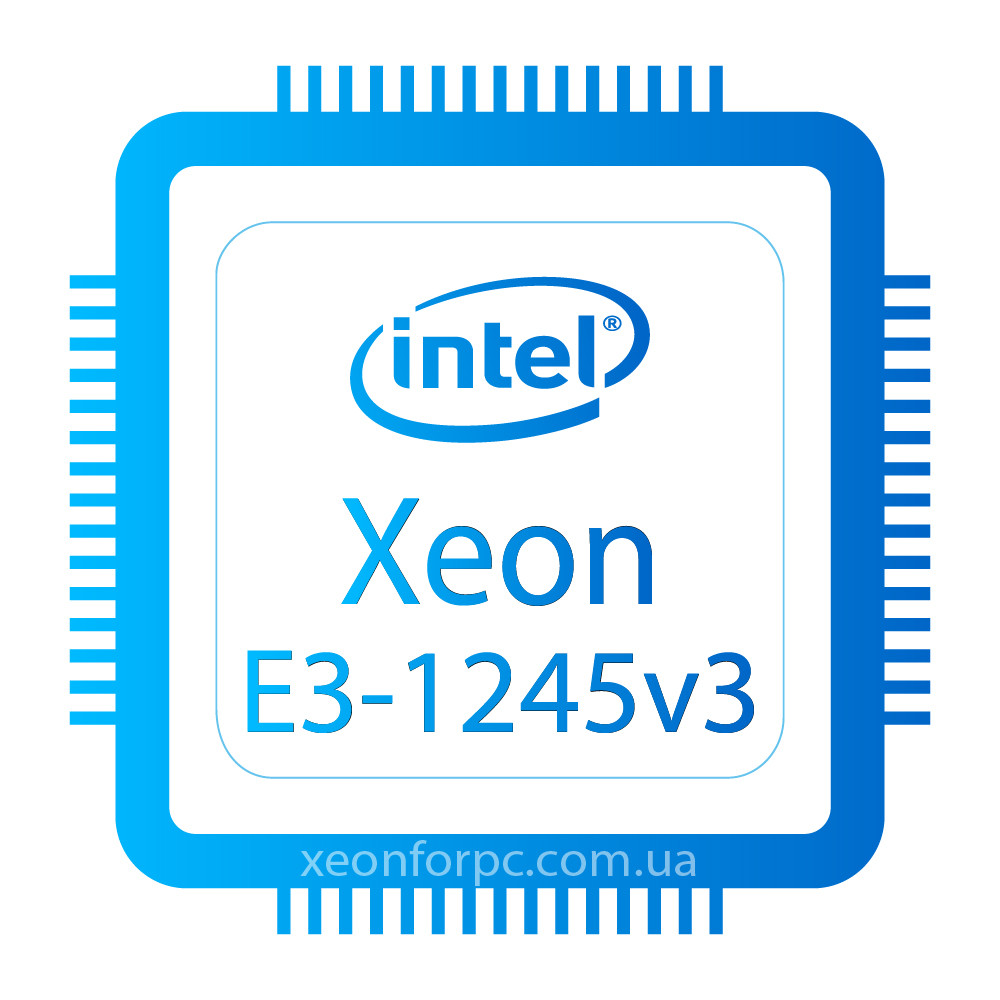 Процесор Intel Xeon E3 1245v3 SR14T (i7 4770) LGA 1150 гарантія УЦІНКА