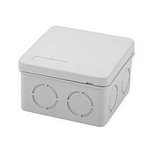 Коробка розподільна вологостійка IP55 85х85х50 Без сальники