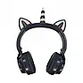 Бездротові дитячі навушники CAT STN-27 з котячими вушками з підсвіткою MP3 MicroSD, фото 3