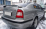 Спойлер Шкода Октавія А4 Тур RS (спойлер на кришку багажника Skoda Octavia A4 Tour RS), фото 3