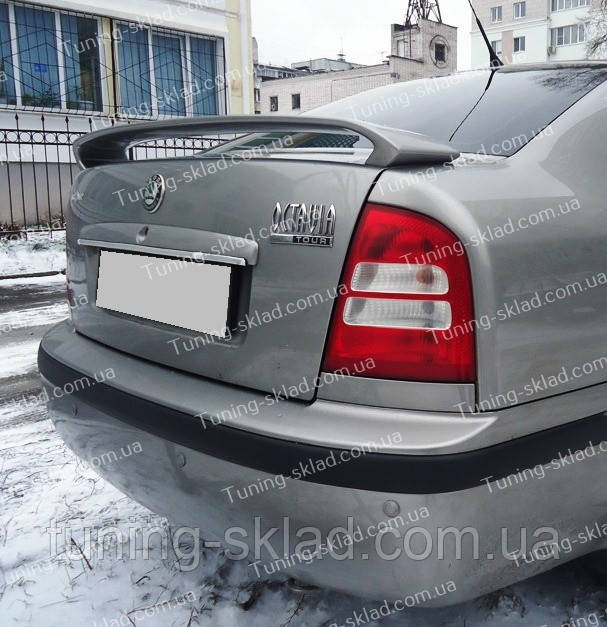 Спойлер Шкода Октавія А4 Тур RS (спойлер на кришку багажника Skoda Octavia A4 Tour RS), фото 1