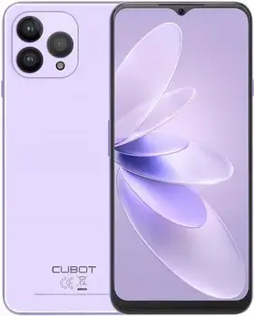 Смартфон Cubot P80 8/256 GB Global NFC Purple, 48+2+0.3/24 Мп, 2 SIM, 6.58" IPS, MT8788V, 5200 мА·год, 4G